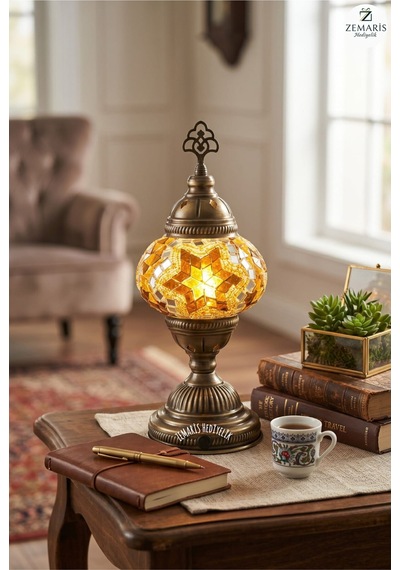 Şarjlı Masa Lambası Kahverengi - 801341828 Kahverengi