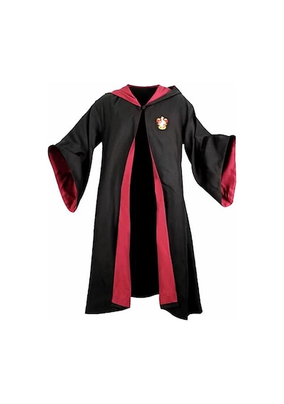 Harry Potter Gryffindor Cübbe Çocuk Boy - Harry Potter Kostümü 9-10 Yaş Siyah