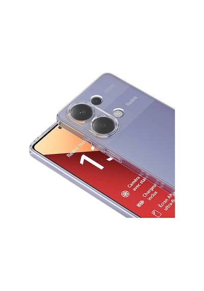 Logis Redmi Note 13 Pro 5g Kılıf Süper Silikon Şeffaf Şeffaf