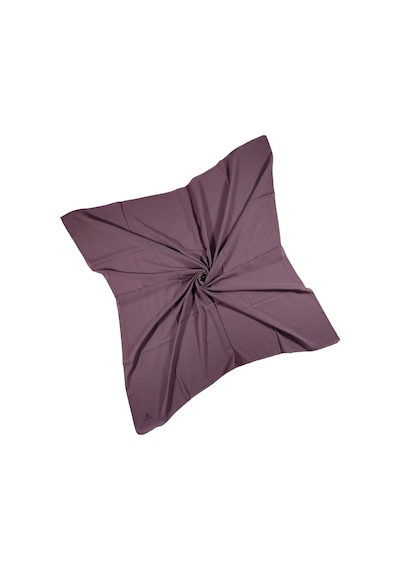 Mim Eşarp Mısırlı Eşarpları Queen Krep Düz Renk Eşarp 110x110 Cm Koyu Gül Kurusu