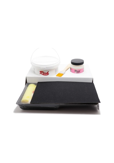 Rich Multi Decor Chalked Antik Beyaz 1000 Gr Dolap Boyama Seti Mobilya Boyama Seti Parlak