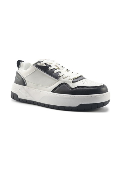 Lumberjack Elına 5fx Beyaz Kadın Sneaker Beyaz-sıyah Beyaz - Siyah