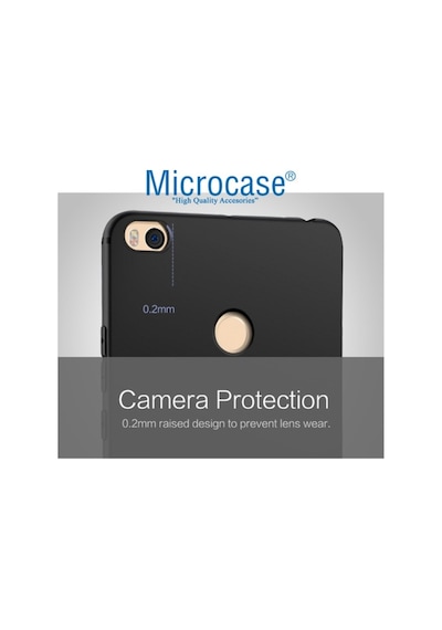 Microcase Xiaomi Mi Max 2 Elektrocase Serisi Silikon Kilif + Cam 287071678 - Seçenek / Cam Koruma-Cam Istiyorum