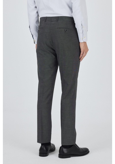 İmza Siyah Esnek Yandan Cepli Comfort Fit Classic Pantolon 1003250151 Siyah