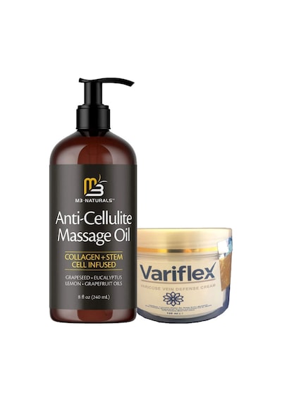 cellulite Selülitlere Son selülit Masaj Yağı 240 Ml + Variflex Krem 100 Ml