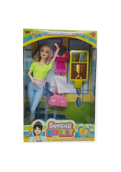Anlily Sporcu Sonsuz Hareket Bebek - 02414 - Yeşil Lisinya