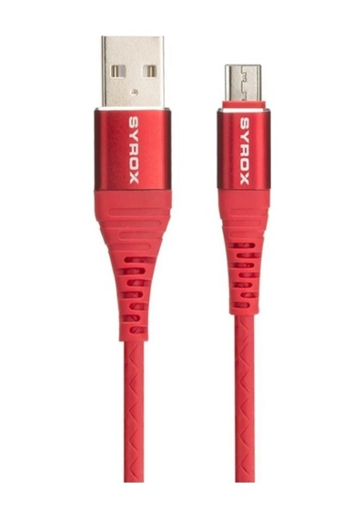 Syrox C89 Metal Micro Data Usb Şarj Kablosu C-89 (509832018)