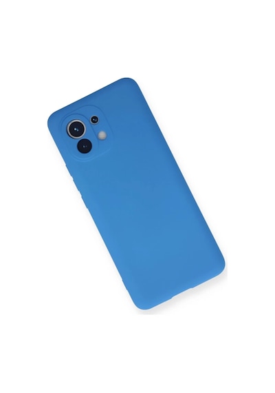 Xiaomi Mi 11 Uyumlu Kılıf Nano İçi Kadife Silikon - Mavi