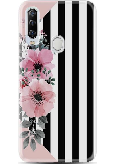 General Mobile Gm 20 Pro Kilif Desenli Silikon Flowers 4 473397727