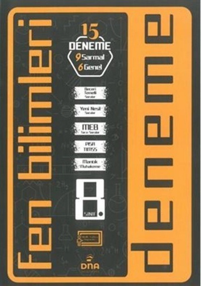 8. Sınıf Fen Bilimleri 15 Deneme / Kolektif