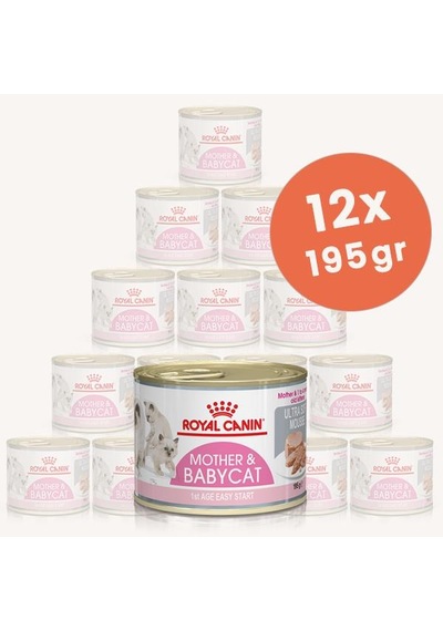 Royal Canin Mother & Babycat Konserve Yavru Kedi Maması 12 x 195 G