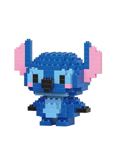Bricks 3d Puzzle Yapı Blokları Seti - Stitch