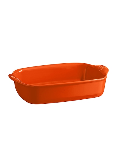 Emile Henry Tart Börek Fırın Kabı Dikdörtgen 29,5 X 19 Cm Turuncu/toscane Turuncu