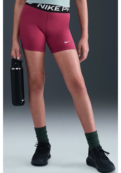 Nike Pro Dri Fit Girl's 2 İnch Shorts Kız Çocuk Tayt Şort Kırmızı