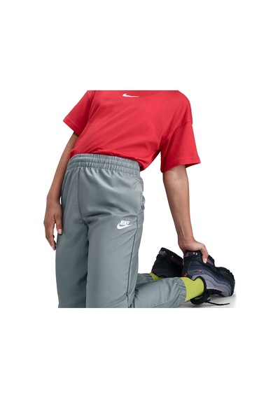 Nike K Nsw Tracksuıt Wvn Fz Gri Erkek Çocuk Eşofman Takımı Hq9314-084