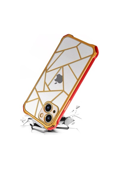 Apple Uyumlu iPhone 13 Kilif Lazer Prizma Kamera Korumali Kapak 553329671