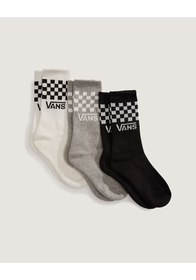 Vans Classic Check Crew Çorap - 3 Çift Karışık