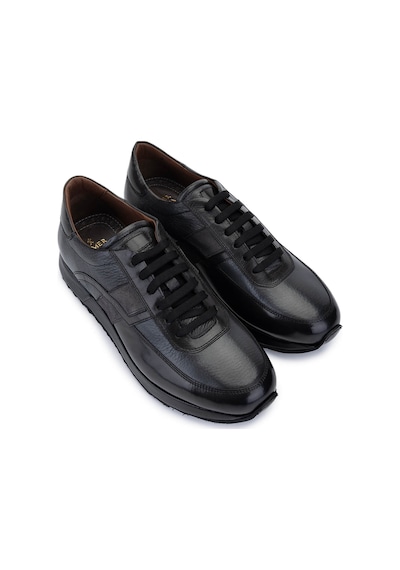 Tamer Tanca Erkek Hakiki Deri Gri Sneakers & Spor Ayakkabı 477 49482 Erk Ayk Y25 Grı Gri