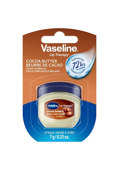 Vaselin Lip Therapy 3'lü Set Cocoa Butter, Rosy Lips, Creme Brulee Dudak Balmı 0.25oz / 7gr