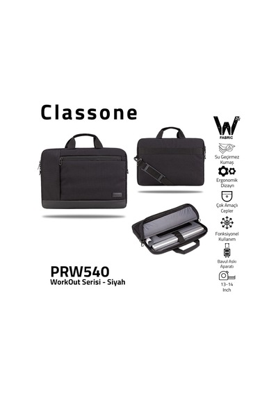 Prw540 Workout Serisi Wtxpro Su Geçirmez Kumaş 13-14" Laptop El Ç