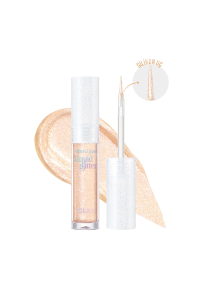 Clio Moon Glass Liquid Glitter Sweet Cloud 02 Moon Flare