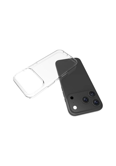 Apple İphone 17 Pro Max Lüx Şeffaf Silikon