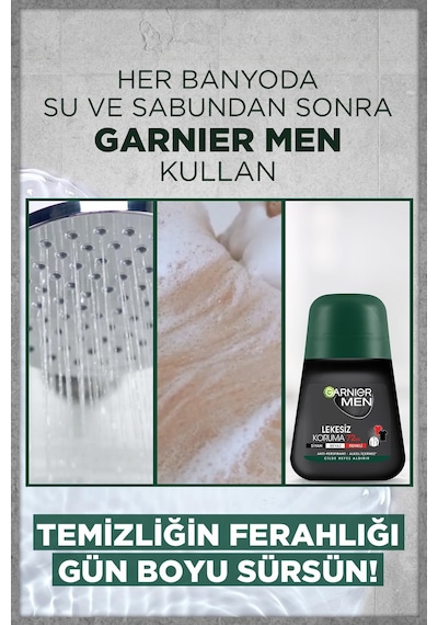 Garnier Men Lekesiz Koruma Erkek Roll-On 50 ML