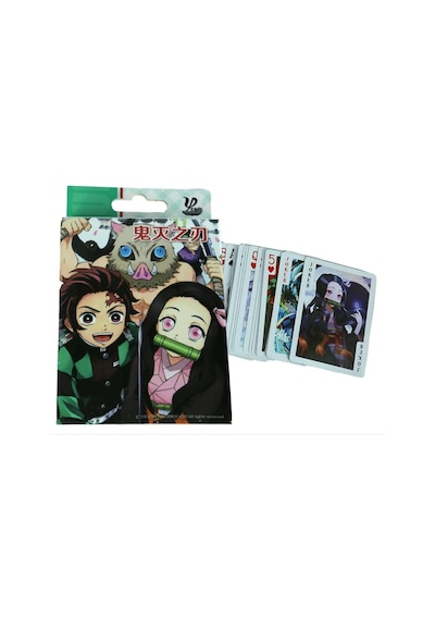 İskambil Kağıdı Anime Demon Slayer Poker Oyun Kartı 54 Adet