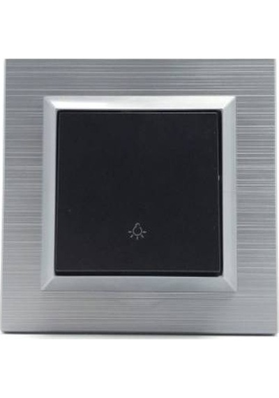 Ovivo Quantum Gümüş Light Anahtar