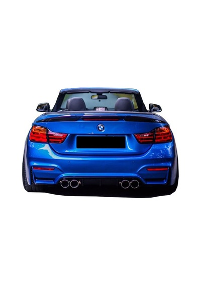 Bmw F33 4 Serisi M4 2012-2019 Uyumlu Yedek Parça Spoiler Plastik