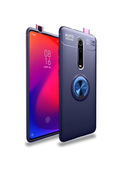 Redmi K30 Yüzüklü Standli Manyetik Kamera Korumali Silikon Kilif 411508411