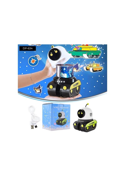 Dempower Robot Şeklinde Projektör Lamba