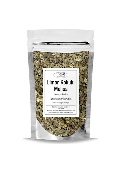 Tos The Organic Spices Limon Kokulu Melisa 50 G Melissa Officinalis