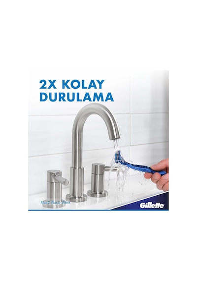 Blue3 Cool Tıraş Bıçağı 16 Adet + Gillette 250 Ml Köpük+ Seyahat Çantası