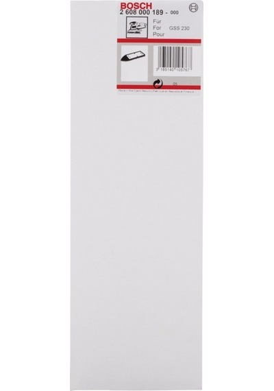Bosch 93x185 Mm Zımp. Tabanı Gss230A/E 2608000189