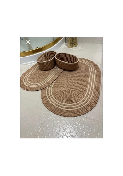Jüt , Hasır ,banyo Paspas Takımı, Banyo, Takımı, Klozet Takımı Hasırkrm Hasırkrm