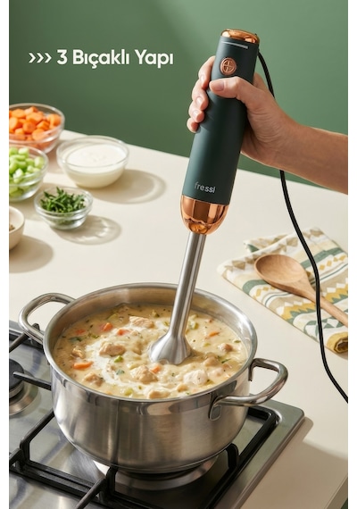 Fressi FR-HB513 1200 W El Blender Seti