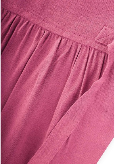 Cigit Kolsuz Bağcıklı Tulum 2-7 Yaş Pembe Pembe