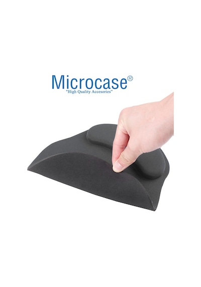 Microcase AL3832 Kaydırmaz Taban Mat Bilek Destekli Mouse Pad 23 x 25 CM Bej