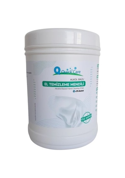 Quick Care Alkol Bazlı El Temizleme Mendili 150’Li