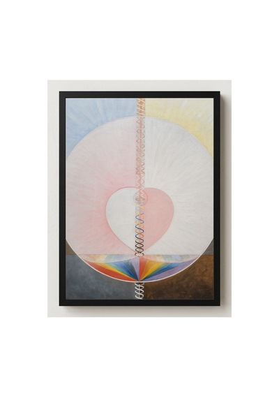 Hilma Af Klint Güvercin No.1 Çerçevesiz Poster 30x42 Cm A3 Tablo Soyut Sanat Duvar Dekoru