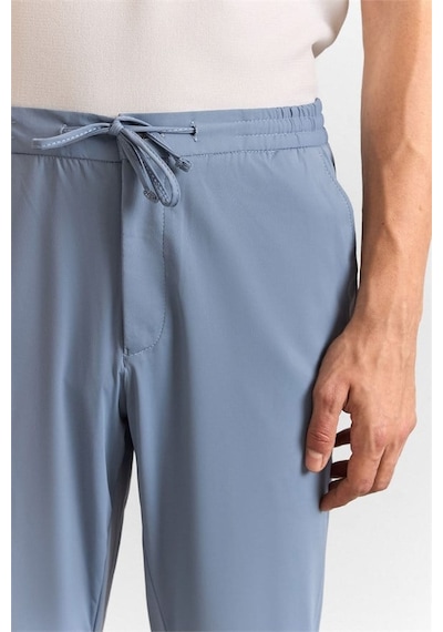 Süvari Mavi Slim Düz Jogger Pantolon Pn2020500758-m04