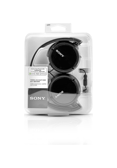 Sony MDR-ZX110APB Mikrofonlu Kulak Üstü Kulaklık Siyah
