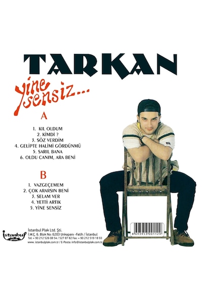 Tarkan - Yine Sensiz Plak