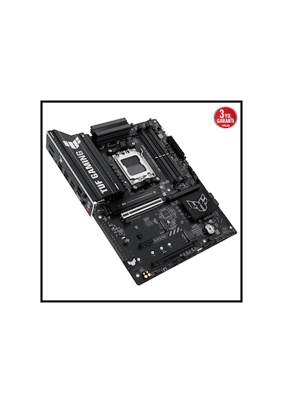 Asus Tuf Gamıng B850-e Wıfı, 4xddr5, 3x M.2, Hdmı, Dp, Type-c, Wi-fi 6e, Bluetooth V5.3, Am5 Soket G