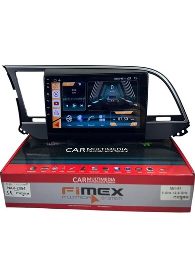 Hyundai Elentra 2015-2018 Fimex 2-64 Dspli Pro Oem Multimedia