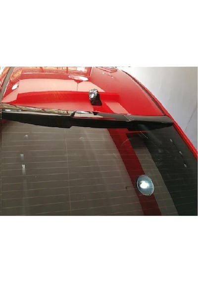 Honda Civic Için Uyumlu Cam Üstü Yay Spoiler Siyah Renk Fc5 2016-2020