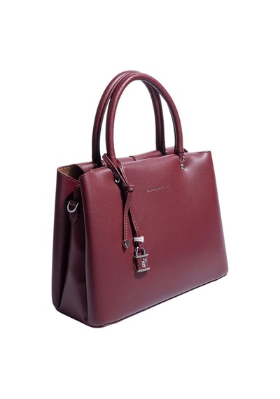 Silver Polo Sp1236 Kadın El Çantası Cilt Bordo-bordo