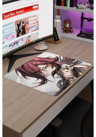 Heizou Genshin Impact Anime Oyuncu V4 - 48x40 Xl Gaming Mouse Pad Fare Altlığı
