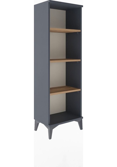 Arges Dolap 3 Raflı 44x30x134 Antrasit-çam Antrasit